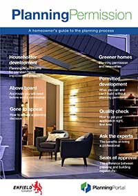 Front cover of Planning Permission booklet