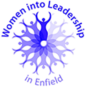 Women into leadership logo