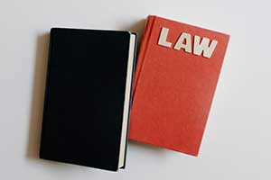 Law books