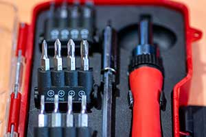 Screwdriver in a box