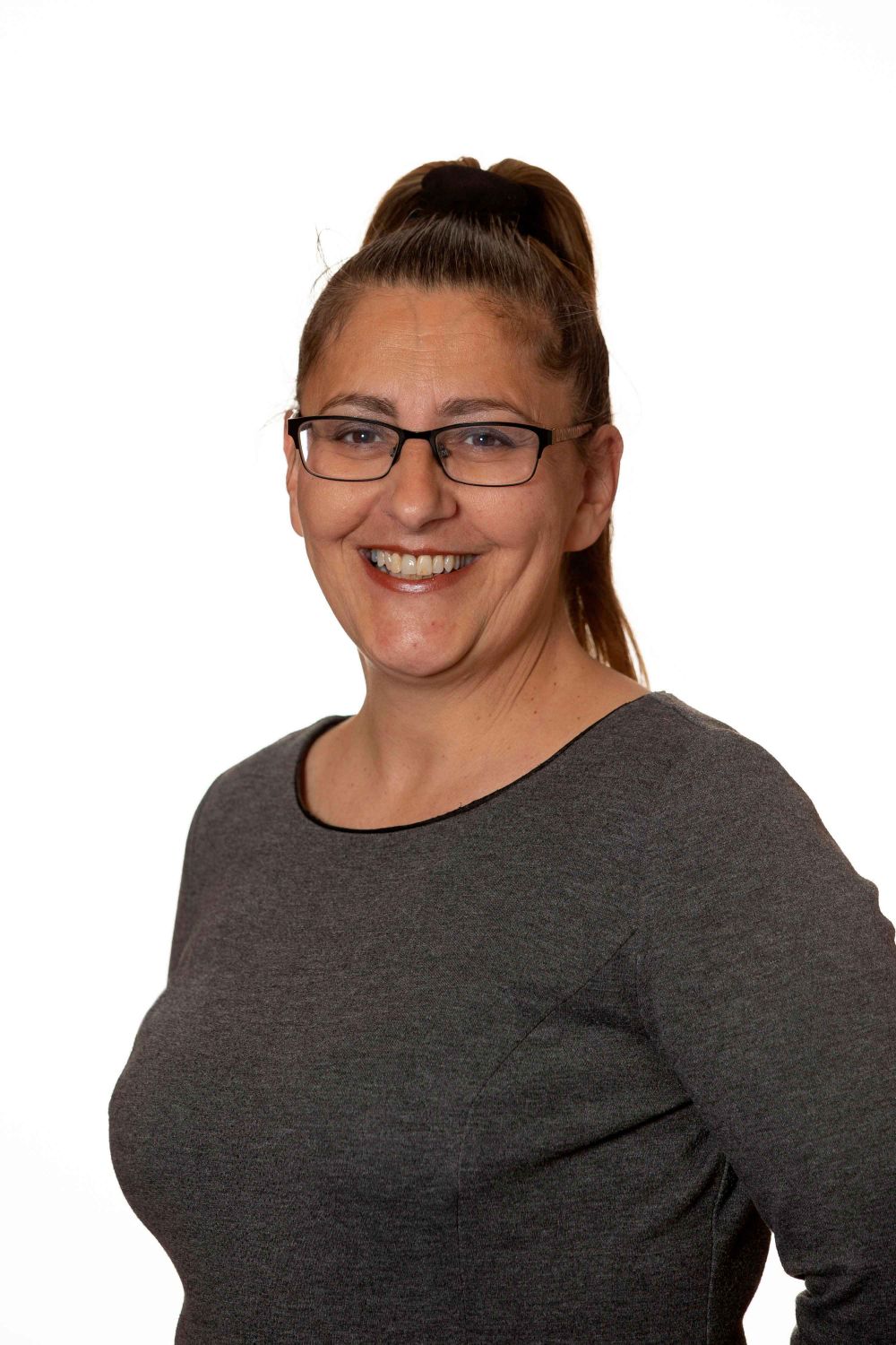 Cllr Gina Needs wearing glasses portrait