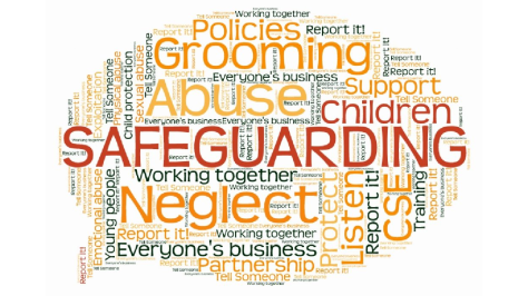 Safeguarding text graphic