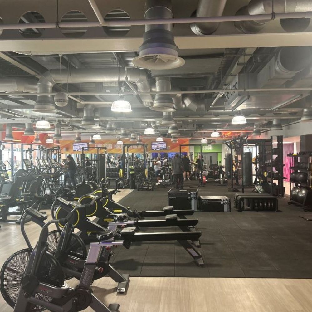The gym area of Southgate Leisure Centre