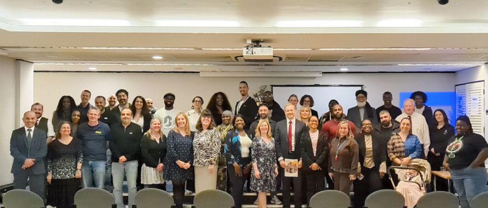 Group shot of successful applicants to round 3 of community chest