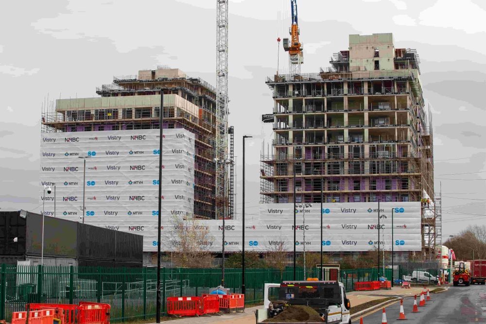M2 Topping out ceremony 