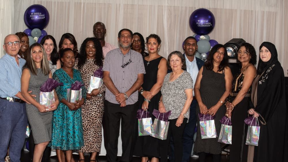 Foster group with Cllr Abdul Abdullahi