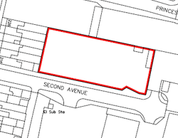 Plan of 1 to 7 Second Avenue