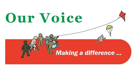 Our Voice logo