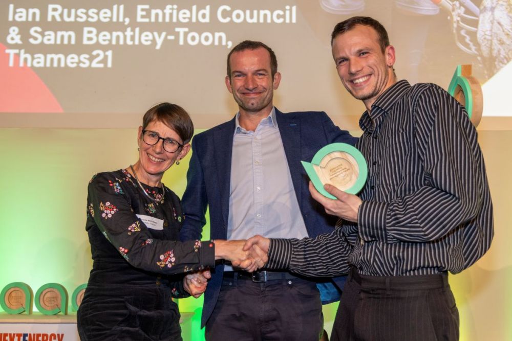 Thames21 and Enfield Council award winners