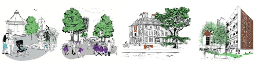 Illustrations of places in Enfield